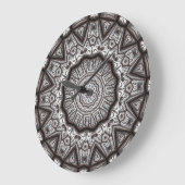 Engraved 3 Wall Clocks & Numeral Options Große Wanduhr (Winkel)