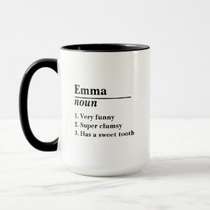 EngravedGifts-Ideen für personalisierte Namensdefi Tasse