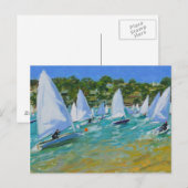 Engrboat Race Postkarte (Vorne/Hinten)