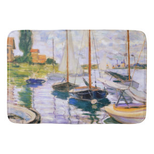 Engrboats on the Seine at Petit Claude Monet Badematte