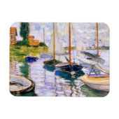 Engrboats on the Seine at Petit Claude Monet Magnet (Horizontal)