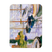 Engrboats on the Seine at Petit Claude Monet Magnet (Vertikal)