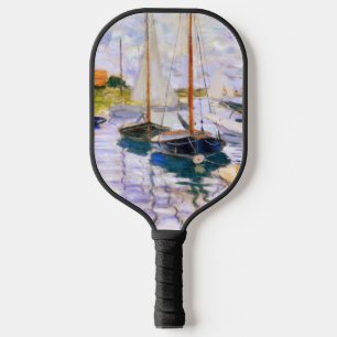 Engrboats on the Seine at Petit Claude Monet Pickleball Schläger