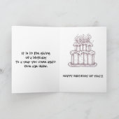 Engrish Birthday Card Karte (Innenseite)