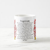 Engstrom, der Ursprung, die Bedeutung und das Kaffeetasse (Mittel)