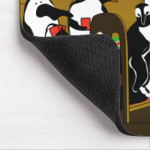 enguins können Mausunterlage des Pokers auch Mousepad (Ecke)