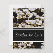 Enhanced Dasies Elegant Einladung (Vorderseite)