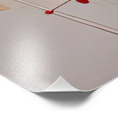 Enhancing Decor with Blooming Rose Designs Fotodruck (Ecke)