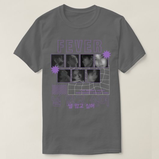 ENHYPEN Fever Kpop T-Shirt (Design vorne)