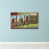 Enid, OklahomaLarge Letter ScenesEnid, OK Leinwanddruck (Insitu (Holzboden))