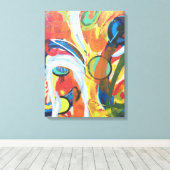 Enigma 18 x 24 Wrapped Canvas Leinwanddruck (Insitu (Holzboden))