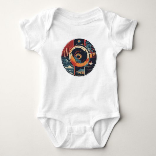 Enigma Baby Strampler (Vorderseite)