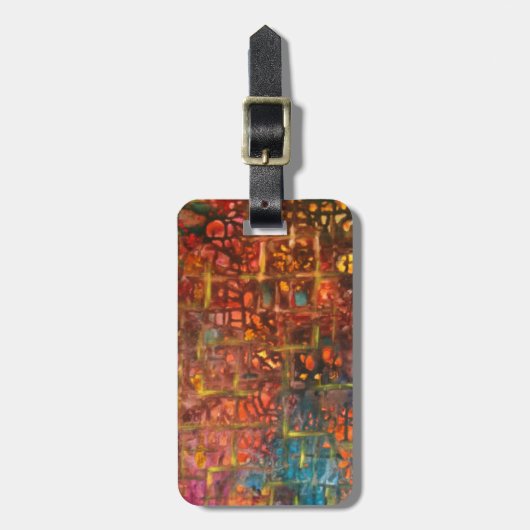 Enigma Gepäckanhänger (Vorderseite vertikal)