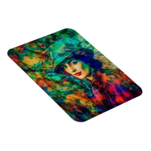 Enigma im Herbst Magnet (Rechte Seite)