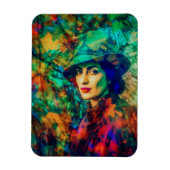 Enigma im Herbst Magnet (Vertikal)