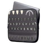 Enigma Laptopschutzhülle (Vorderseite Links)