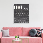 Enigma Leinwanddruck (Insitu (Wohnzimmer))