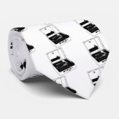 Enigma Machine Cryptography World War II Krawatte (Gerollt)