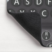 Enigma-Maschine Mousepad (Ecke)