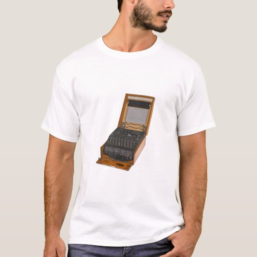 Enigma-Maschine T-Shirt (Vorderseite)
