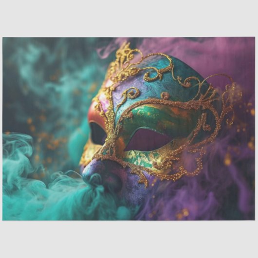 Enigma Masquerade Design Serie 3 Seidenpapier (Vorderseite)