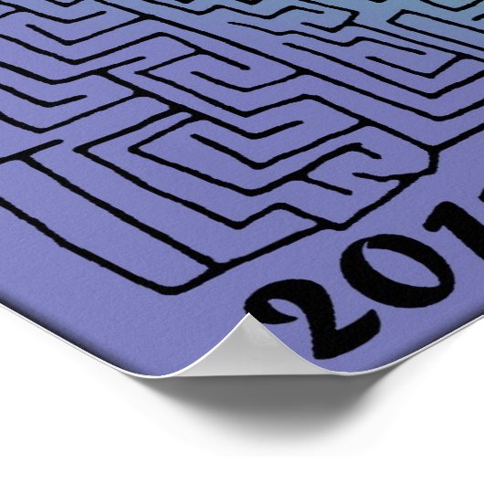 Enigma Maze Poster (Ecke)