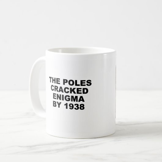ENIGMA-Tasse Kaffeetasse (Vorderseite Links)