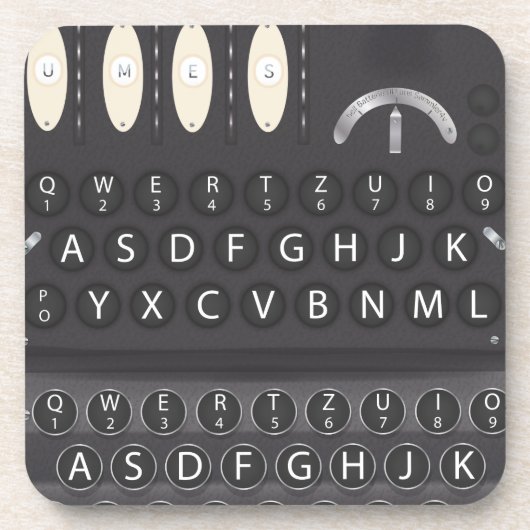 Enigma Untersetzer (Vorderseite)