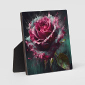 Enigmatic Baccara Rose Fotoplatte (Vorderseite)