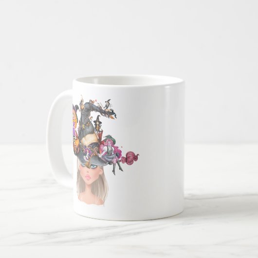 Enigmatic Beauty Kaffeetasse (Vorderseite Links)