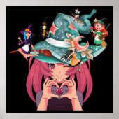 Enigmatic Beauty Poster (Vorne)