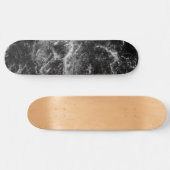 Enigmatic Black Marble #2 #texture #decor #art Skateboard (Horizontal)