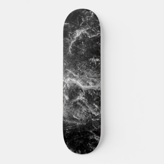 Enigmatic Black Marble #2 #texture #decor #art Skateboard (Vorderseite)