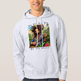 Enigmatic Dreadlocks French Terry Hoodie