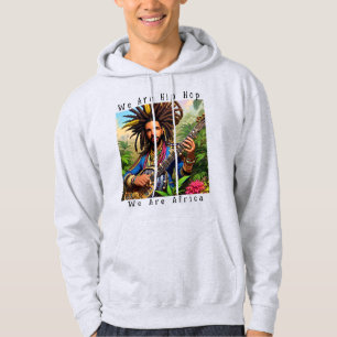 Enigmatic Dreadlocks French Terry Hoodie