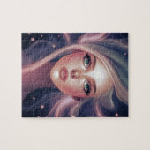 Enigmatic Emerald Eyes Goddess Puzzle (Horizontal)