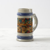 Enigmatic Indigo "Inherited Artistry" 650ml Stein Bierglas (VorderseiteRechts)