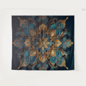 Enigmatic Medallion Tapestry Wandteppich (Vorderseite (Horizontal))