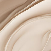 "Enigmatic Oasis" | Beige Abstrakte Kunst Poster