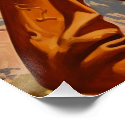 Enigmatic Prairie Elegance Poster (Ecke)