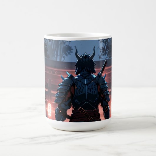 Enigmatic Samurai Kaffeetasse (Mittel)