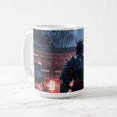 Enigmatic Samurai Kaffeetasse (Vorderseite Links)