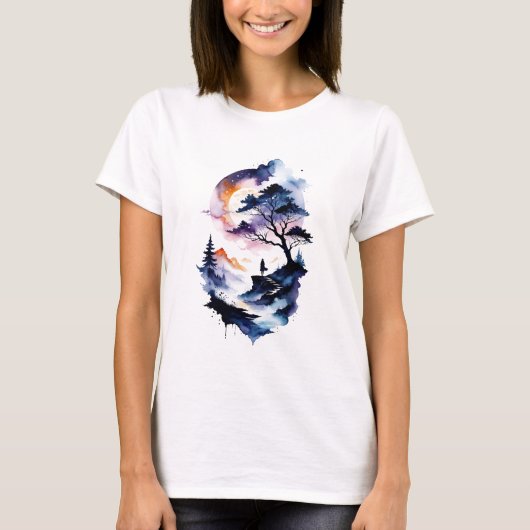 Enigmatic Wanderer T-Shirt (Vorderseite)