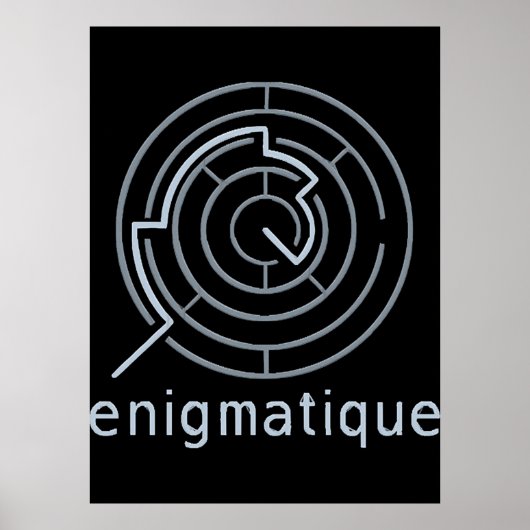 Enigmatique Podcast Poster (Vorne)