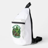 Enigmatischer Dschungel Crossbody Bag (Rechte Ecke)