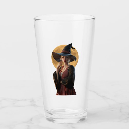 Enigmatischer Hexenkaffee Glas (Vorderseite)