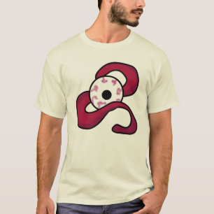 Enigmatischer T - Shirt mit aufgeschlossenem Auge