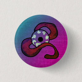 Enigmatisches Auge Button