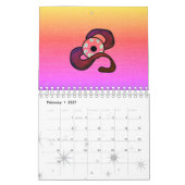 Enigmatisches Auge Kalender (Feb 2027)