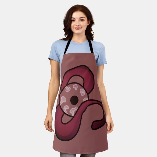 Enigmatisches Auge Schürze (Getragen)